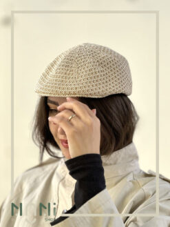 کلاه بافت دو طرفه برت طرح ZXMN