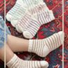 جوراب ساقدار بوکله طرح تدی رینگی