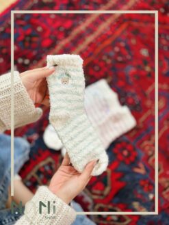 جوراب ساقدار بوکله طرح تدی رینگی