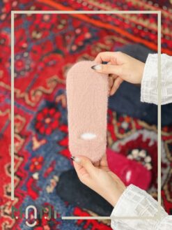 جوراب قوزکی موهری تک رنگ