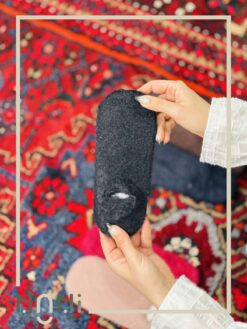 جوراب قوزکی موهری تک رنگ