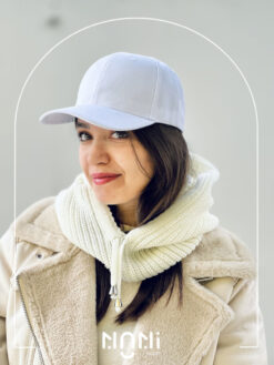 اسکارف بافت منگوله دار
