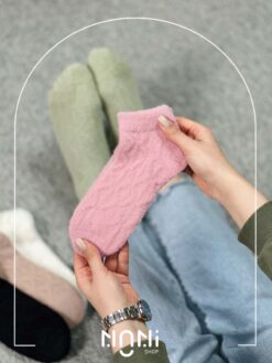 جوراب مچی موهری طرح زنجیری