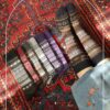 جوراب زیر زانو بافت طرح دونه برف برند کوکوهانا