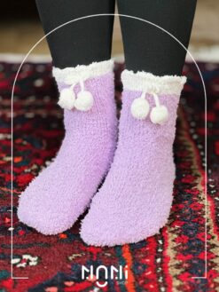 جوراب ساقدار بوکله منگوله دار