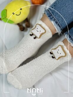 جوراب ساقدار بوکله طرح عروسک تست