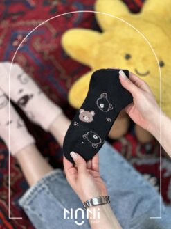 جوراب مچی بوکله طرح خرسی