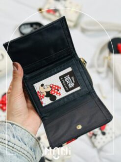 کیف پول اورجینال طرح مینی موس مشکی برند primark