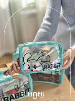 کیف مسافرتی واش بگ شمعی فانتزی طرح RABBIT