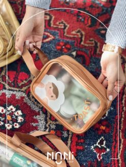 کیف مسافرتی واش بگ شمعی فانتزی طرح TOAST