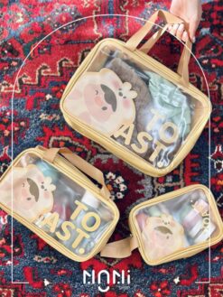 کیف مسافرتی واش بگ شمعی فانتزی طرح TOAST