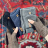 دستکش نیم پنجه بافت کلاه دار