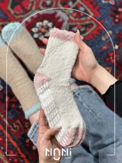 جوراب ساقدار بوکله دورنگ کف استپ