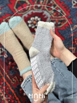 جوراب ساقدار بوکله دورنگ کف استپ