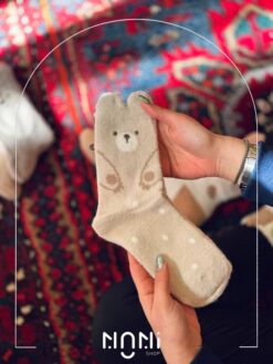 جوراب موهری گوشدار حیوانات