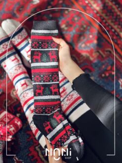 جوراب زیر زانو بوکله طرح گوزن