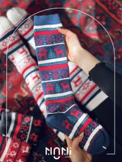 جوراب زیر زانو بوکله طرح گوزن