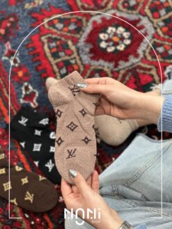 جوراب مچی بوکله طرح لویی ویتون