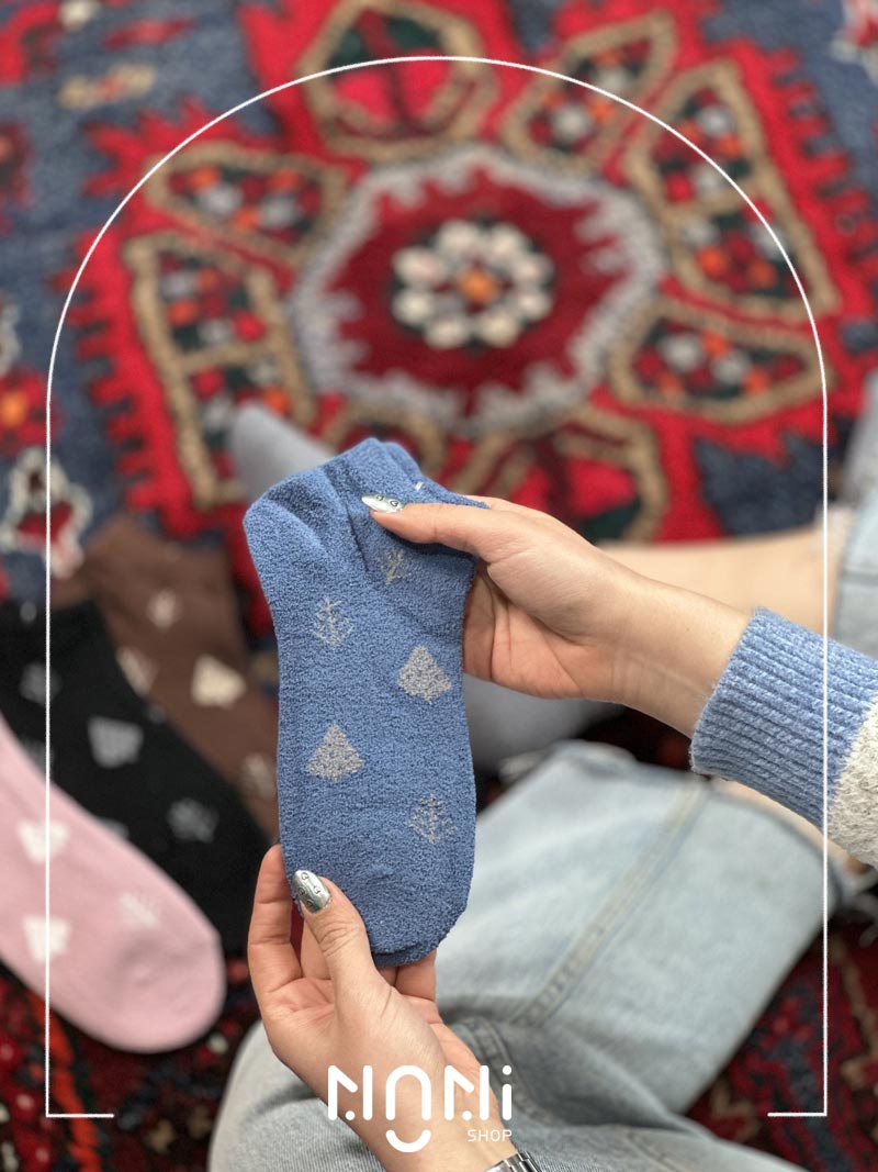 جوراب مچی بوکله طرح درختی
