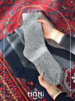 جوراب ساقدار مردانه بافت پشمی داخل کرک برند کوکوهانا
