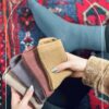 جوراب نیم ساق طرح کبریتی ریز