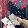 جوراب ساقدار طرح راکن ستاره دار برند روپاپا