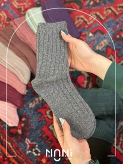 جوراب ساقدار بافت کبریتی