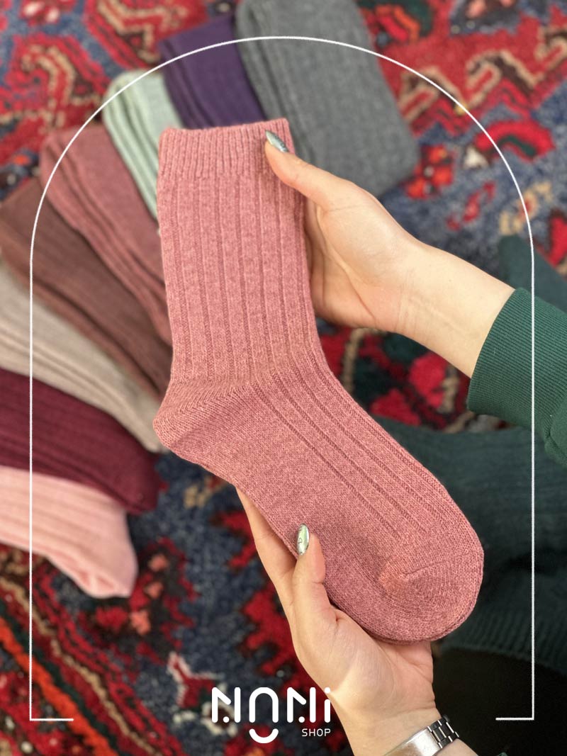 جوراب ساقدار بافت کبریتی