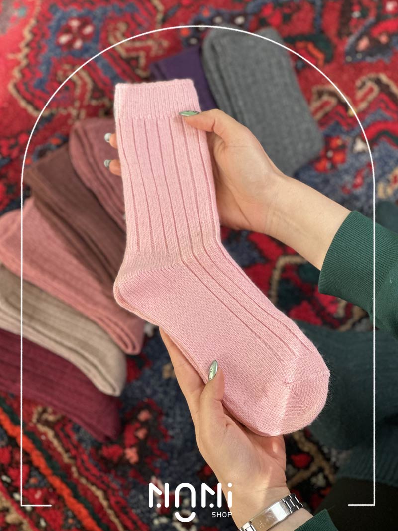 جوراب ساقدار بافت کبریتی