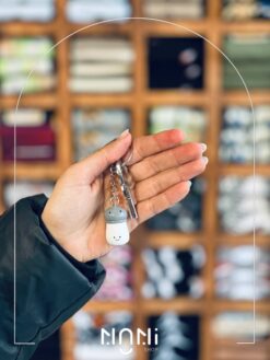 جاکلیدی و آویز سنگی نمکدون