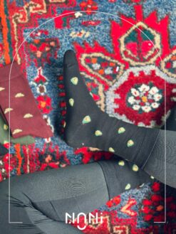جوراب ساقدار طرح کروسان و آووکادو برند روپاپا