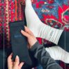 جوراب ساقدار گلدوزی شده برند روپاپا