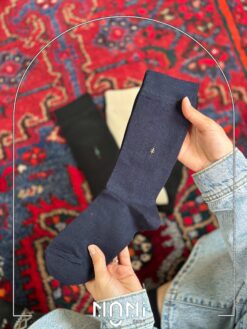 جوراب ساقدار مردانه مینمال برند بارکد