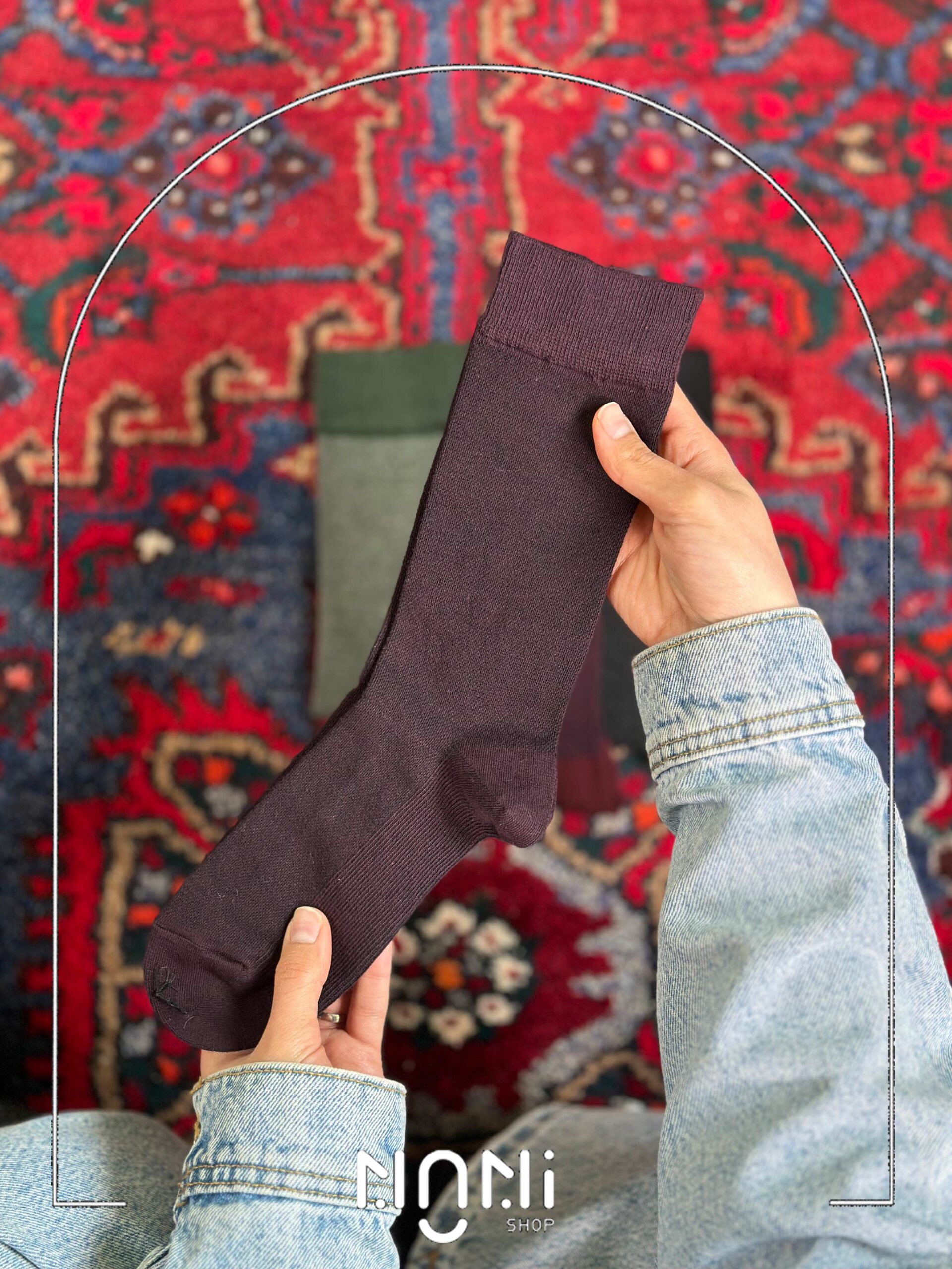جوراب ساقدار مردانه جودون برند بارکد
