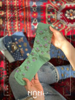 جوراب ساقدار زنانه جغد و ماه برند چتیک
