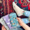 جوراب ساقدار نخی دخترانه هاپویی و اسنوپی برند چتیک