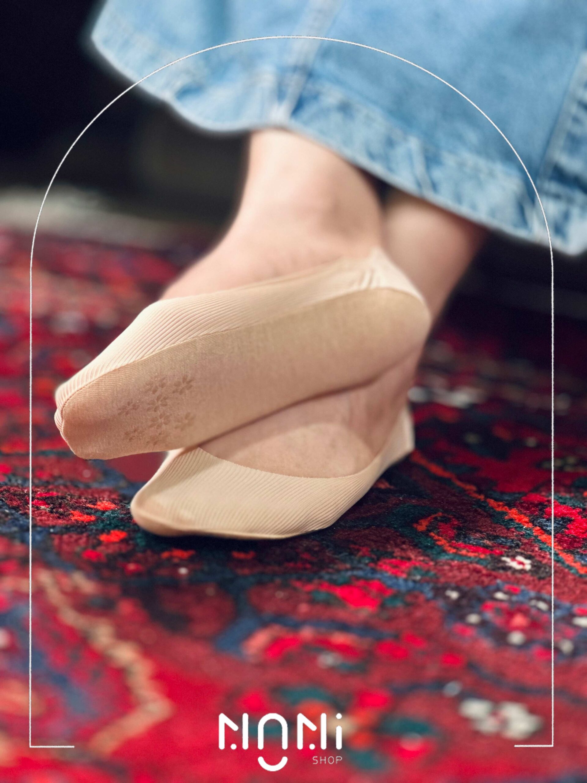 جوراب کالج لیزری کبریتی