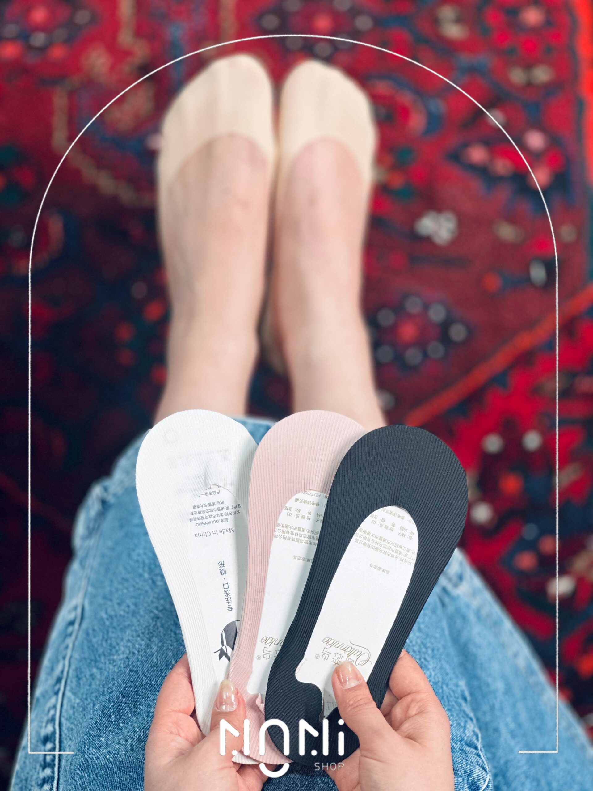جوراب کالج لیزری کبریتی
