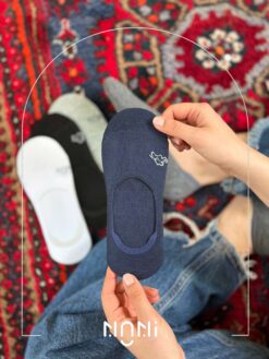 جوراب کالج نخی طرح فیل