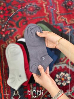 جوراب مچی مردانه تک رنگ برند pierre cardin