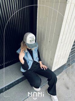کلاه نقابدار دو رنگ سنگشور طرح موتور