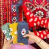 جوراب ساقدار طرح ببعی عاشق برند چتیک