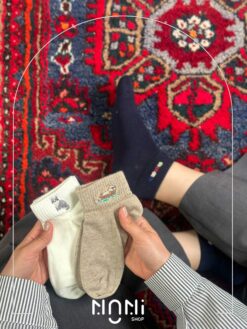 جوراب مچی تک رنگ گلدوزی برند روپاپا - Image 5