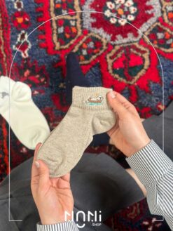 جوراب مچی تک رنگ گلدوزی برند روپاپا