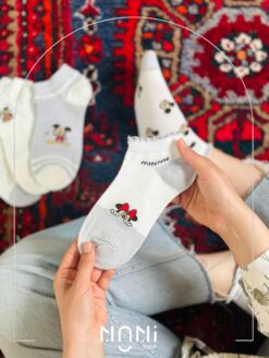 جوراب مچی طرح مینی و میکی