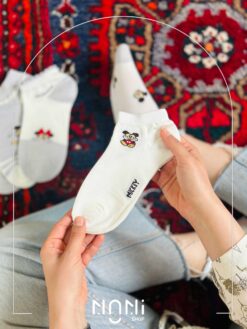 جوراب مچی طرح مینی و میکی