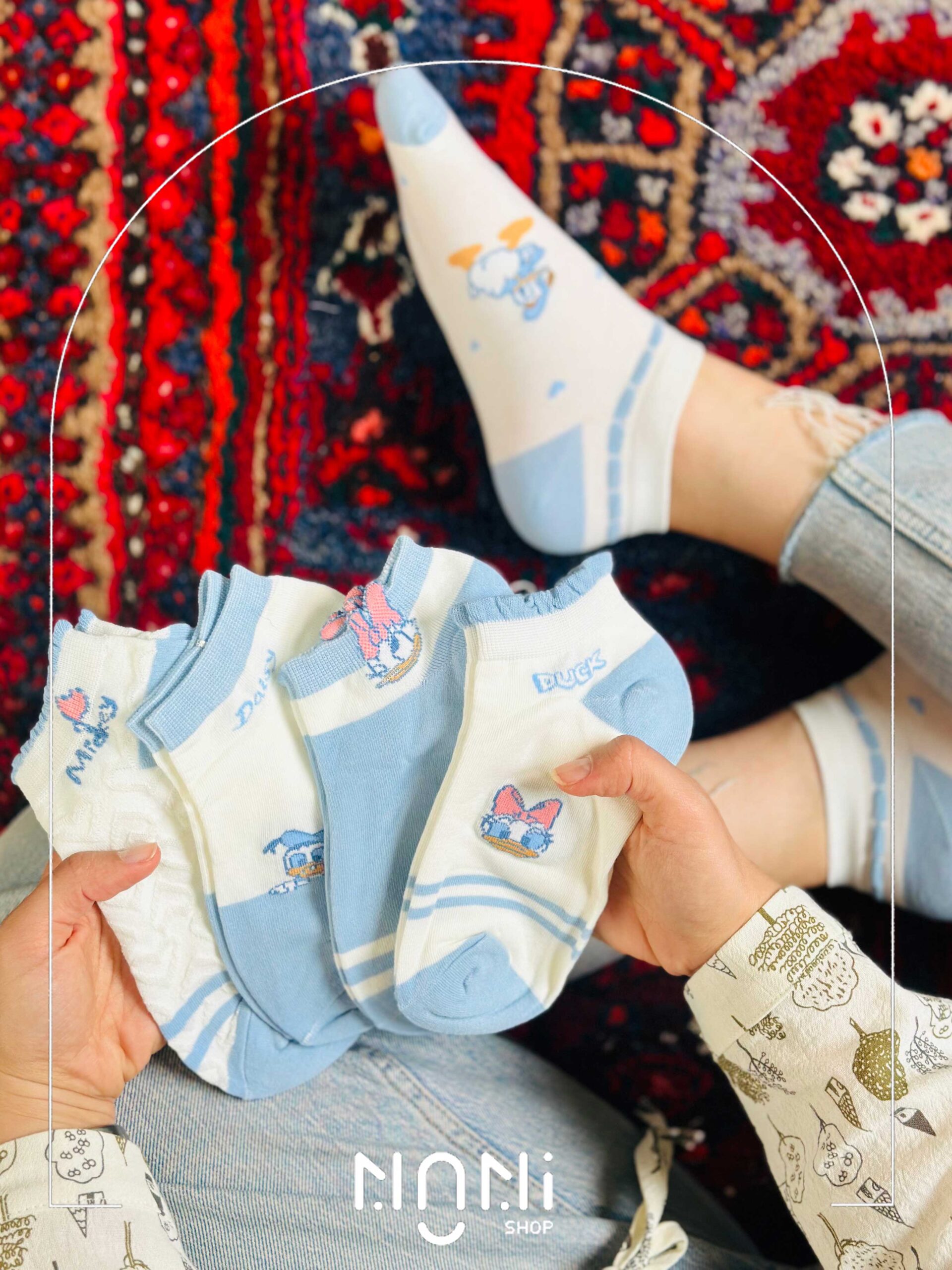 جوراب مچی دانلد داک و دیزی