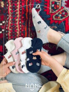 جوراب قوزکی پیشی جدی