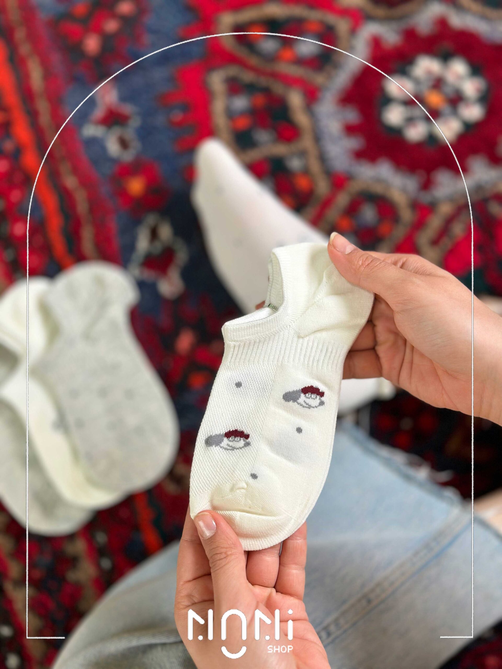 جوراب قوزکی سگ کلاهدار
