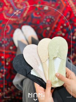 جوراب کالج مجلسی گلدار